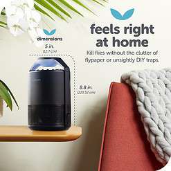 Katchy Midnight Indoor Insect Trap with Automatic Setting - Fan Powered with UV Light