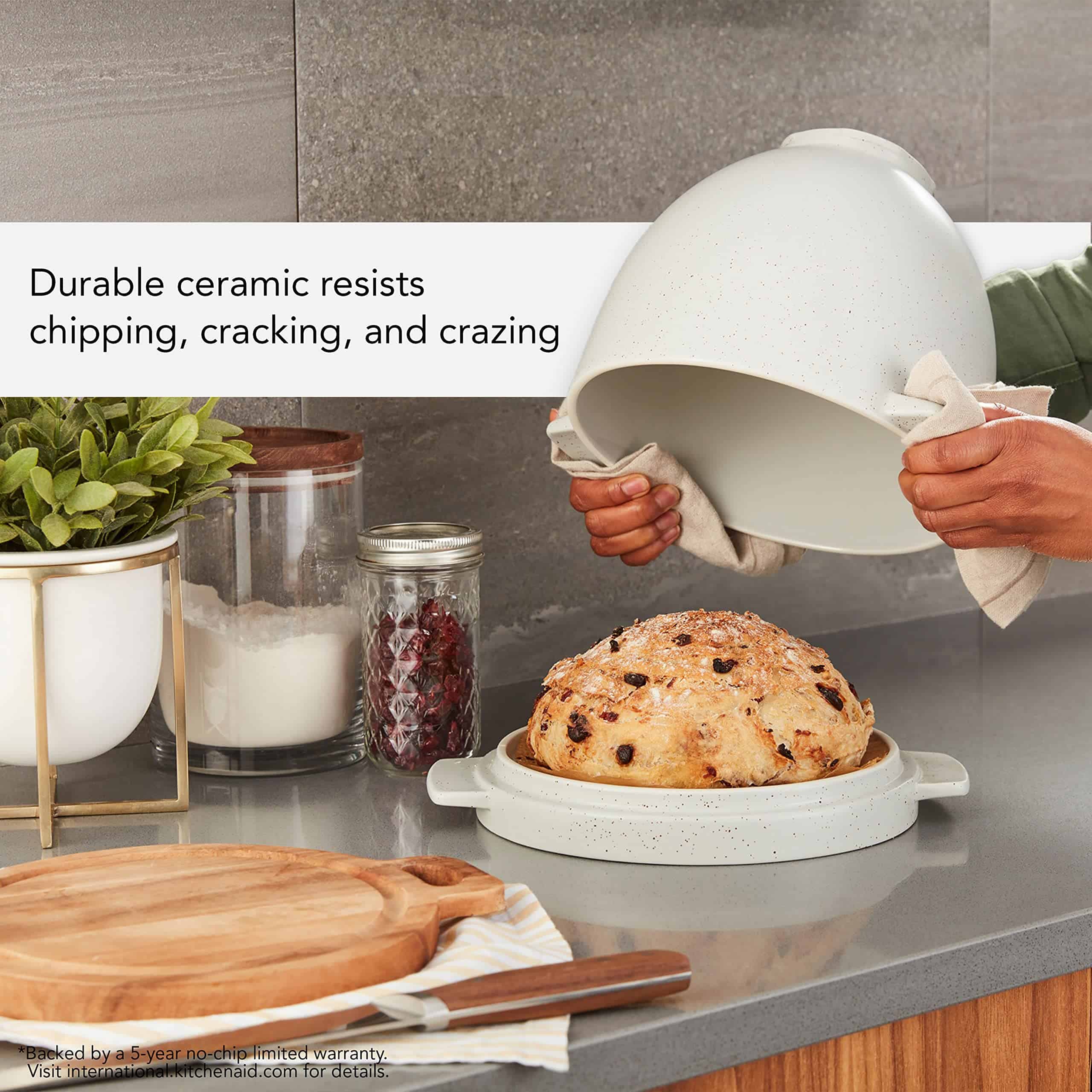 KitchenAid Bread Bowl with Baking Lid, 5 Quart