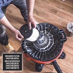 Craftsman 12 gal Corded Wet/Dry Vacuum 10.5 amps 120 V 6 HP