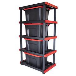 Craftsman 72 in. H X 40 in. W X 24 in. D Resin Shelving Unit