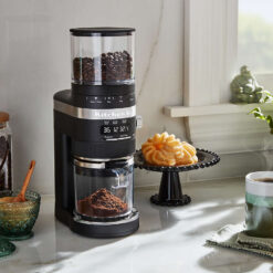 KitchenAid Matte Black Burr Coffee Grinder