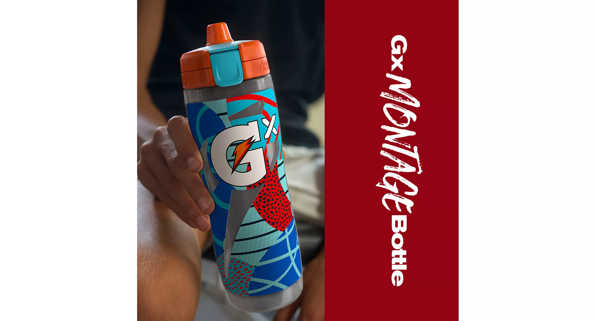 Gatorade Gx 30 oz. Bottle, Montage Blue