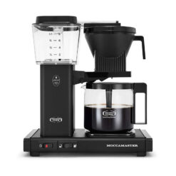 Moccamaster KBGV Select Glass Brewer 10-Cup Matte Black Coffee Maker
