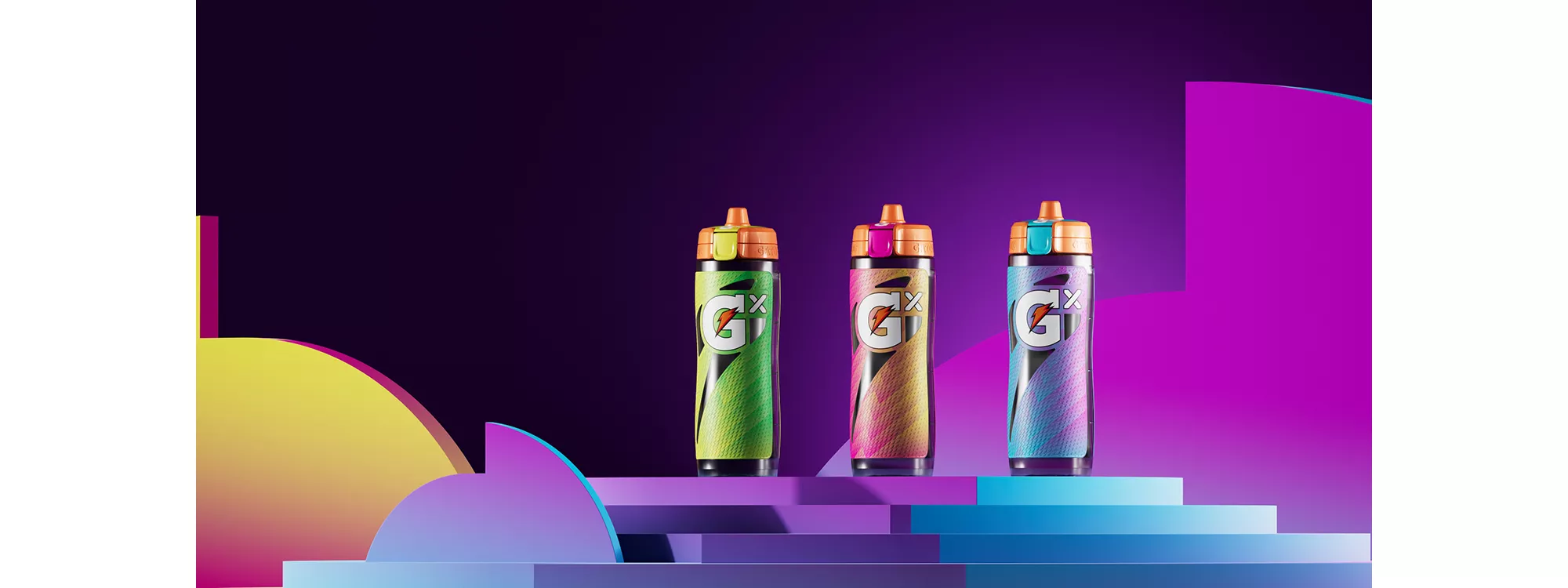 Gatorade Gx 30 oz. Bottle, Neon Yellow/Green