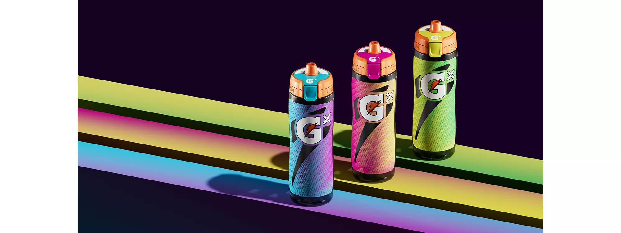 Gatorade Gx 30 oz. Bottle, Neon Yellow/Green