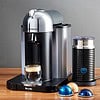 Nespresso by Breville VertuoLine Chrome Coffee and Espresso Machine with Aeroccino Frother