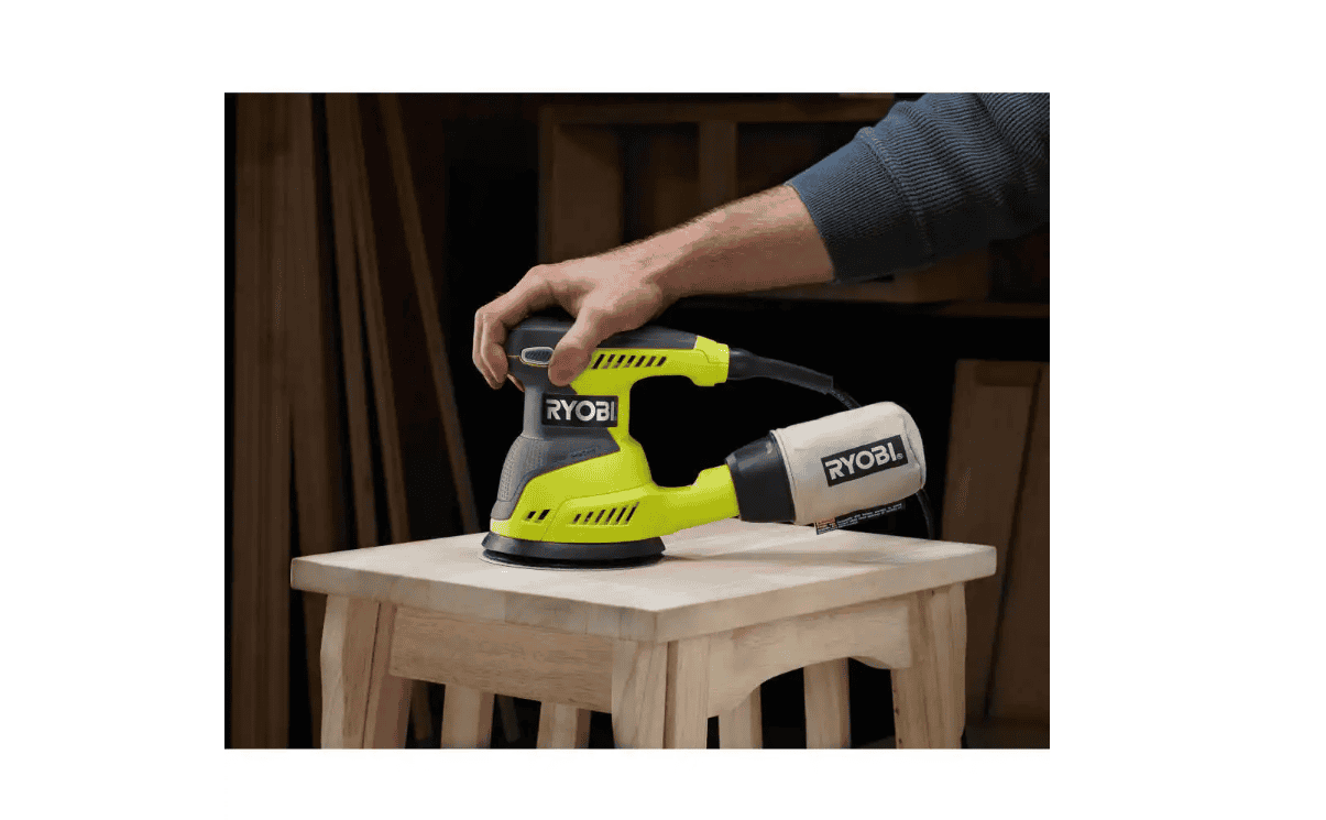 RYOBI RS290G 2.6 Amp Corded 5 in. Random Orbital Sander