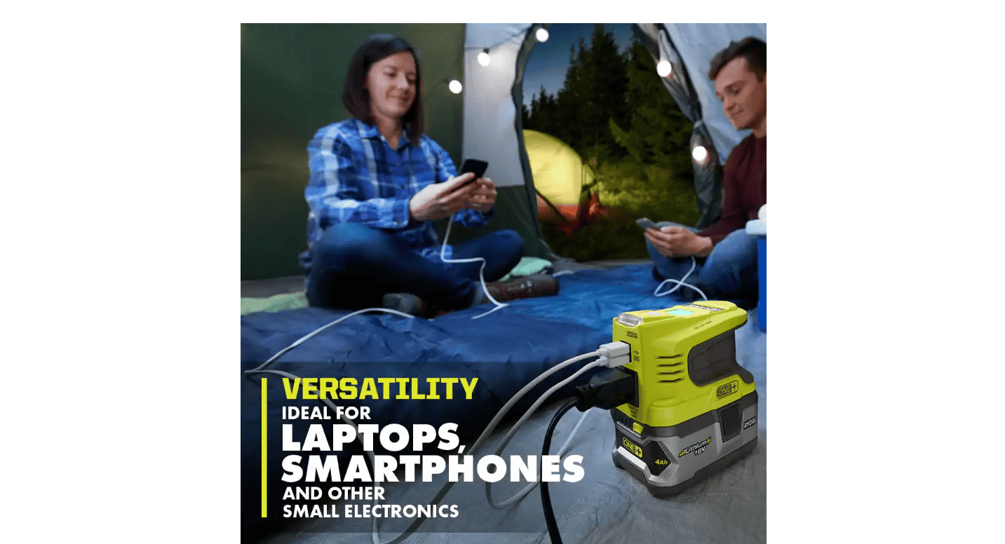 RYOBI RYi150BG 150-Watt Power Inverter for ONE+ 18V Battery (Tool Only)