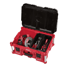 Milwaukee 48-22-8425 PACKOUT 22 in. Large Portable Tool Box Fits Modular Storage System