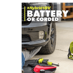 RYOBI PCL811B ONE+ 18V Cordless Hybrid WHISPER SERIES 7-1/2 in. Fan (Tool Only)