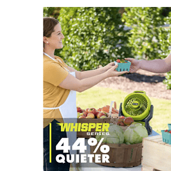 RYOBI PCL811B ONE+ 18V Cordless Hybrid WHISPER SERIES 7-1/2 in. Fan (Tool Only)