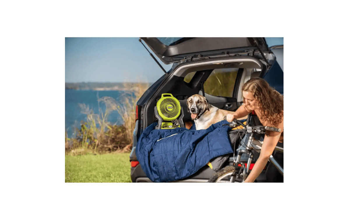 RYOBI PCL811B ONE+ 18V Cordless Hybrid WHISPER SERIES 7-1/2 in. Fan (Tool Only)