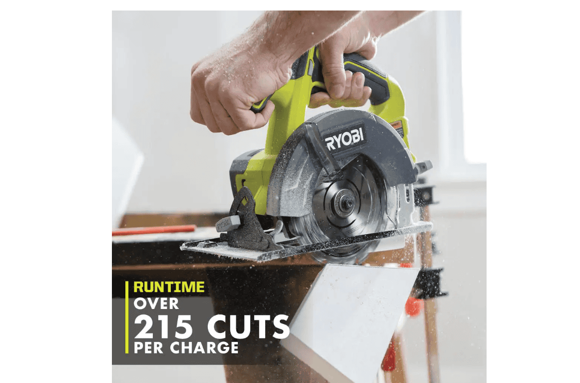 RYOBI PCL500B ONE+ 18V Cordless 5 1/2 in. Circular Saw (Tool Only)