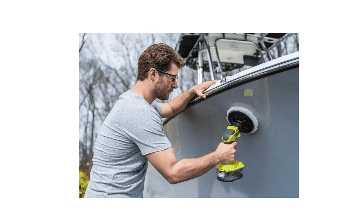 RYOBI P4510 ONE+ 18V Cordless Power Scrubber (Tool Only)