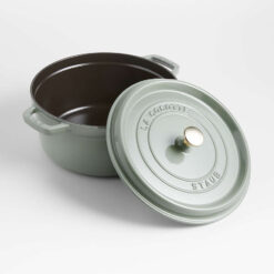 Staub 5.5-Qt. Eucalyptus Round Cocotte