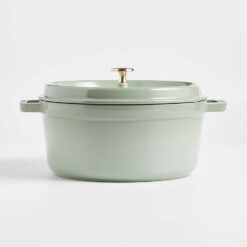 Staub 5.5-Qt. Eucalyptus Round Cocotte