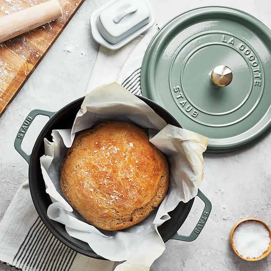 Staub 5.5-Qt. Eucalyptus Round Cocotte