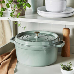 Staub 5.5-Qt. Eucalyptus Round Cocotte