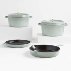 Staub 5.5-Qt. Eucalyptus Round Cocotte