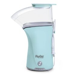 Presto 04867 1470W 8 oz. Kernels Aqua PopLite Plus Hot Air Popper Popcorn Machine with On/Off Switch