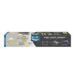 Crown Shade One Touch 150D Polyester Regal 100 Canopy 9.1 ft. H X 10 ft. W X 10 ft. L