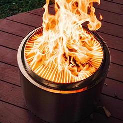 Solo Stove Bonfire 2.0 19.5 in. W Stainless Steel Round Wood Fire Pit with Stand