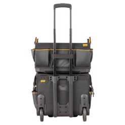 DeWalt Ballistic Nylon Tool Bag On Wheels Roller Tool Bag 27 pocket Black/Yellow 1 pc