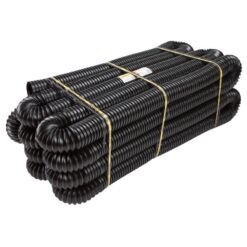 Amerimax Home Products HP4100P FLEX Drain Pro 4 in. x 100 ft. Black Copolymer Perforated Drain Pipe