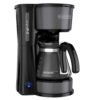 BLACK+DECKER 985119594M 4-in-1 Coffee Station 5-Cup Stainless Steel Black Coffee Maker
