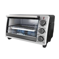 BLACK+DECKER TO1950SBD 6-Slice Toaster Oven in Black