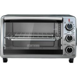 BLACK+DECKER TO1950SBD 6-Slice Toaster Oven in Black