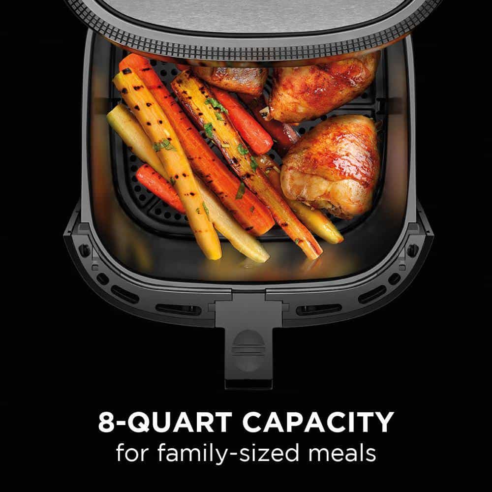 Chefman 2 in 1 Max XL 8 Qt. Air Fryer, Healthy Cooking, User Friendly