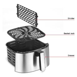 Chefman 2 in 1 Max XL 8 Qt. Air Fryer, Healthy Cooking, User Friendly