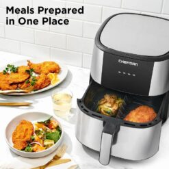 Chefman 2 in 1 Max XL 8 Qt. Air Fryer, Healthy Cooking, User Friendly