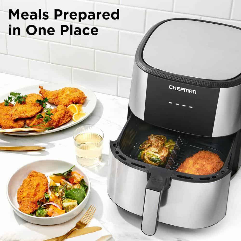 Chefman 2 in 1 Max XL 8 Qt. Air Fryer, Healthy Cooking, User Friendly