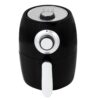 Classic Cuisine KIT-APP2 2.3 Qt. Black Electric Air Fryer with Nonstick Interior