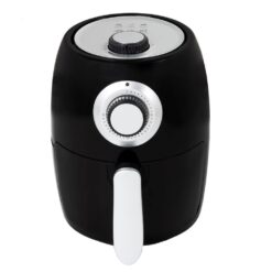 Classic Cuisine KIT-APP2 2.3 Qt. Black Electric Air Fryer with Nonstick Interior