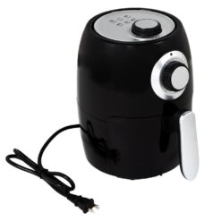 Classic Cuisine KIT-APP2 2.3 Qt. Black Electric Air Fryer with Nonstick Interior