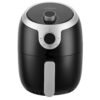 Cosmo COS-23AFAKB 2.3 qt. Electric Hot Air Fryer with Temperature Control, Timer, Auto Shut-Off, 1000W in Black