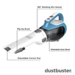 BLACK+DECKER CHV1410L 16-Volt Max Cordless Lithium DustBuster Hand Vacuum