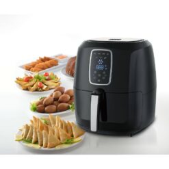 Emerald 5.5 Qt. Black Air Fryer with Digital LED Touch Display