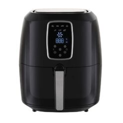 Emerald 5.5 Qt. Black Air Fryer with Digital LED Touch Display