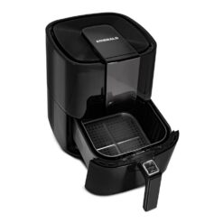 Emerald SM-AIR-1804-5.0 5.5 qt. Black Digital Air Fryer with Slide Out Pan/Detachable Basket