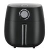 Emerald SM-AIR-1818 4.2 Qt. 1800-Watt Black Air Fryer with Double Ceramic Basket and Pan Set and Rapid Air Technology