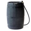 FCMP Outdoor RC45-BLK 45 Gal. RC45 Rain Barrel, Black