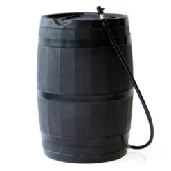 FCMP Outdoor RC45-BLK 45 Gal. RC45 Rain Barrel, Black