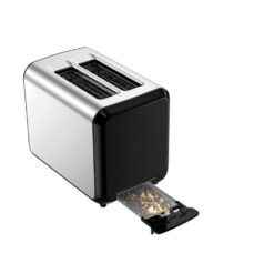 Krups KH320D50 Black My Memory Digital Stainless Steel 2-Slot Toaster