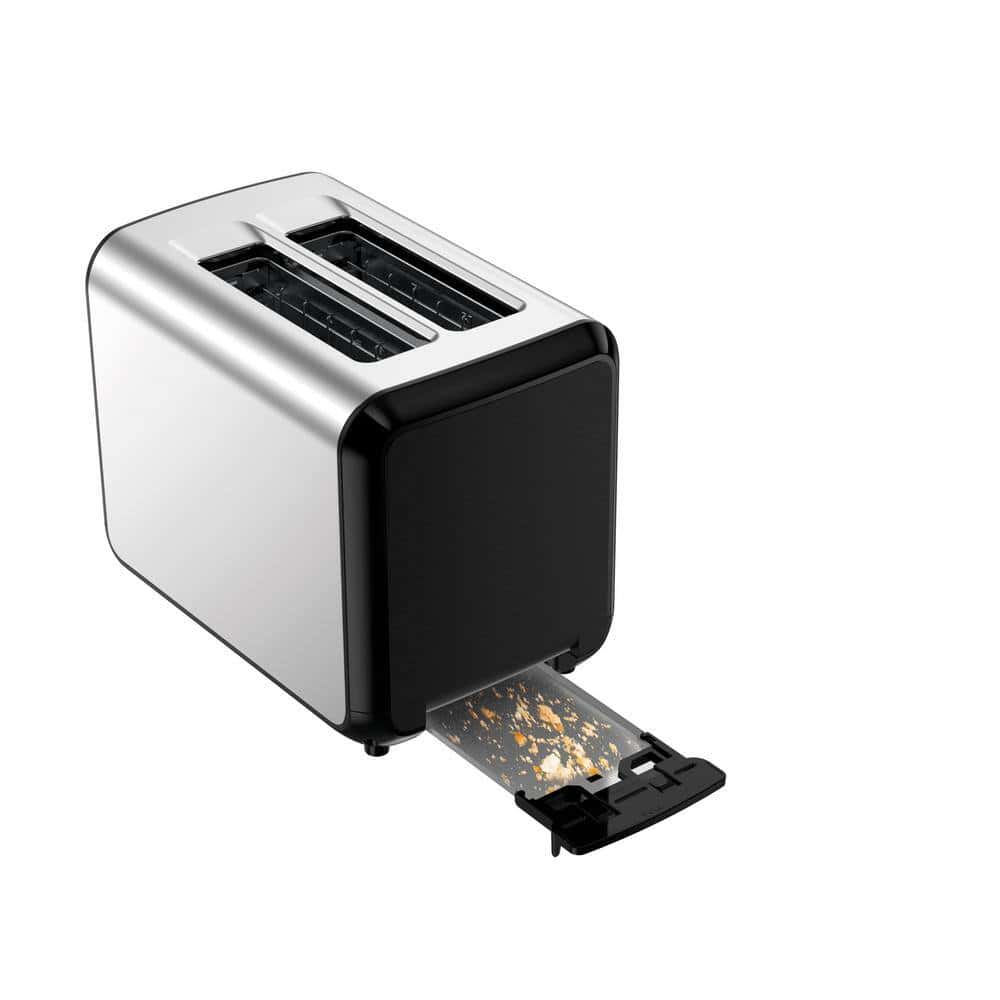 Krups KH320D50 Black My Memory Digital Stainless Steel 2-Slot Toaster