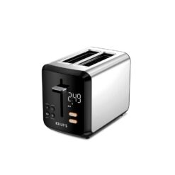 Krups KH320D50 Black My Memory Digital Stainless Steel 2-Slot Toaster