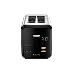 Krups KH320D50 Black My Memory Digital Stainless Steel 2-Slot Toaster